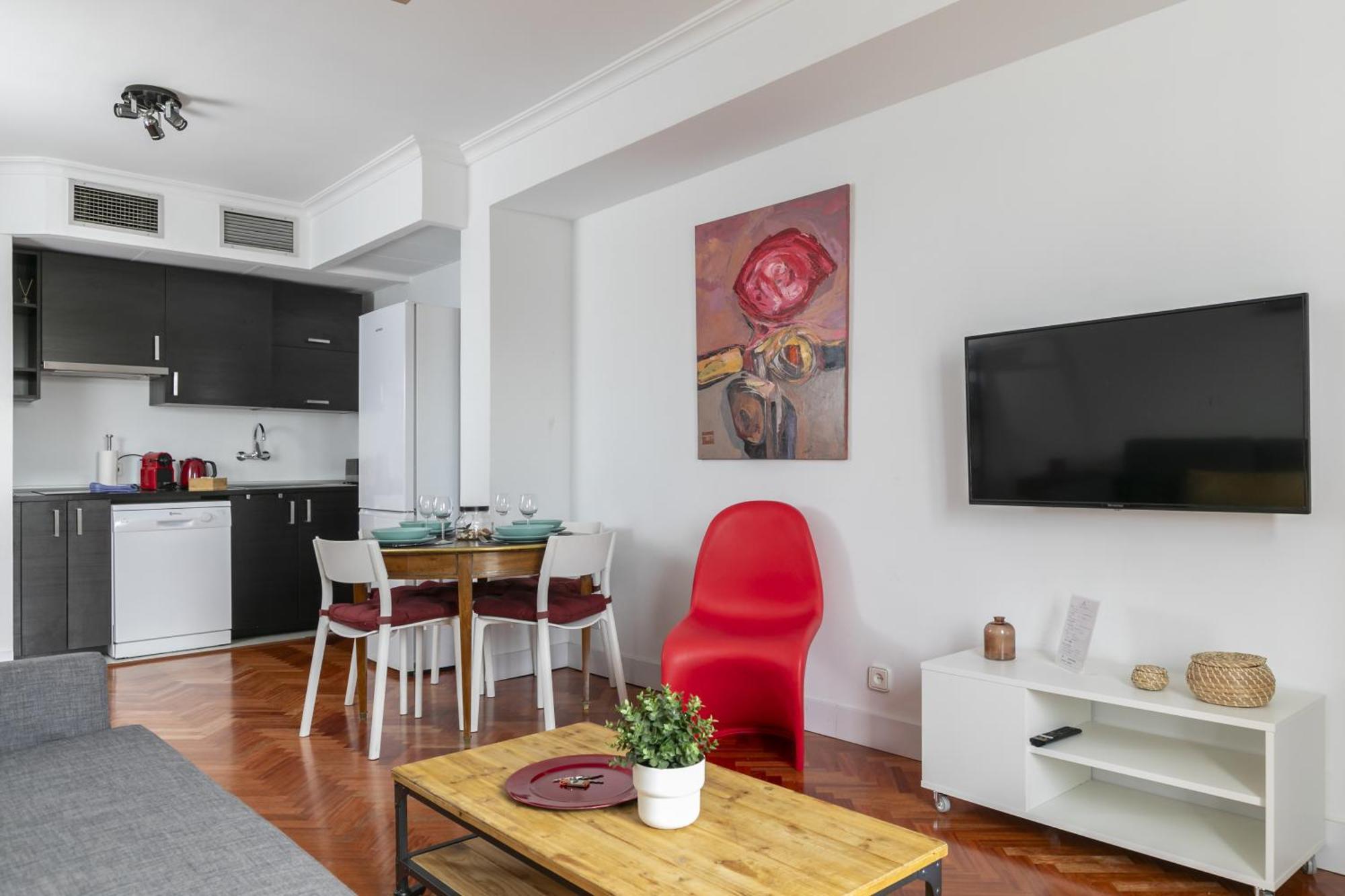 Apartamento Con Vistas Al Parque Del Retiro Madrid Kültér fotó